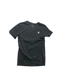 Medium Hurley Boys V-Neck Gray Charcoal Heathered New Soft Tshirt Short Sleeve
